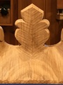 Center Flower Rough Carved From Back